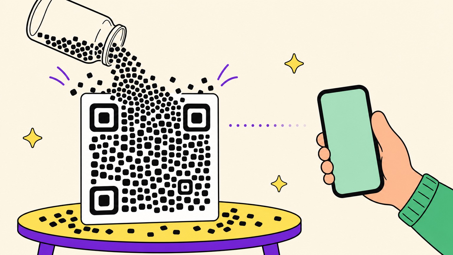 Comment fonctionne un QR code, et combien de caractères tient-il ?