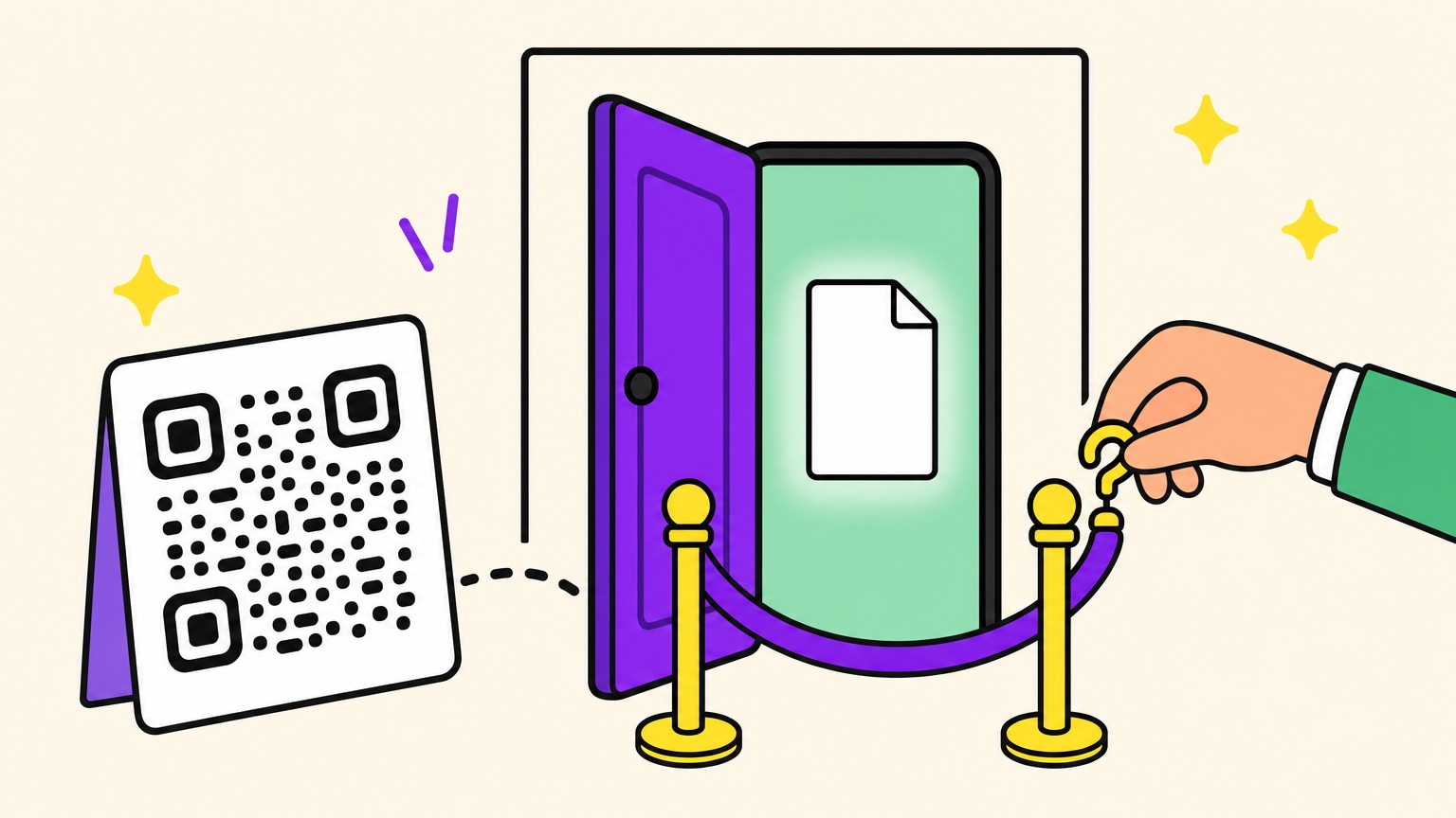 Código QR con contraseña: ¿qué protege de verdad?